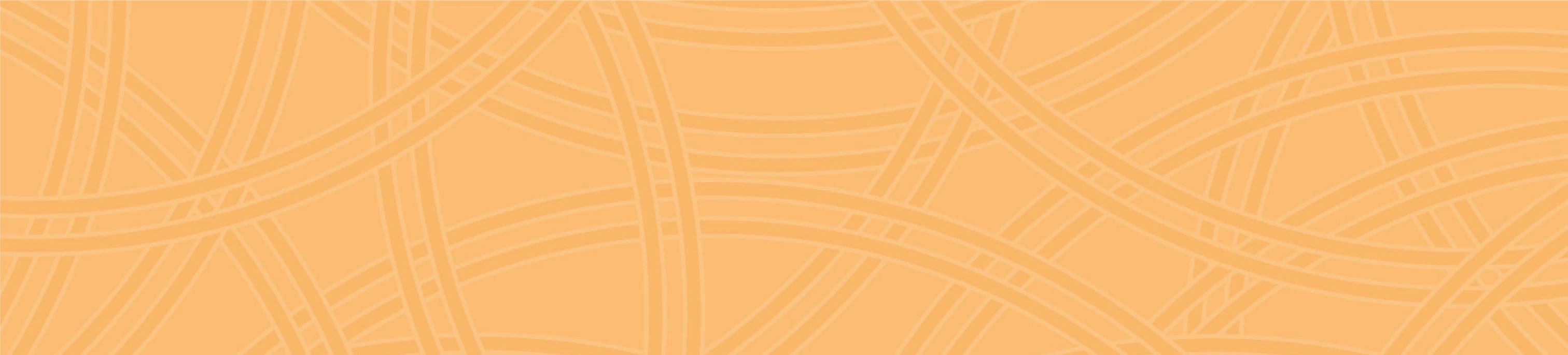 orange pattern with intersecting lines